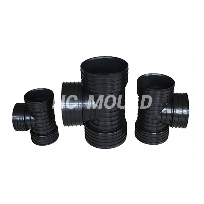 PE Corrugated Pipe Tee