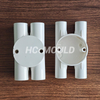 PVC H-Type 4-Way Electrical Junction Box Mould