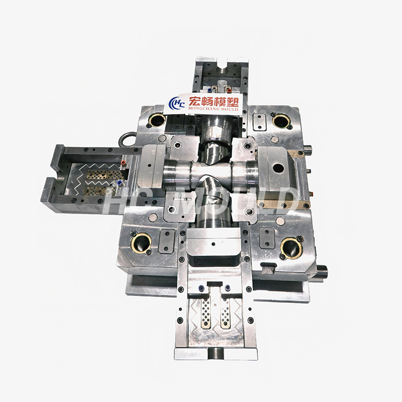 PVC Horseshoe Four-Way Fitting Mould